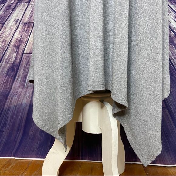 Torrid Grey cutout mock neck trapeze Dress 1 1x - Picture 4 of 9